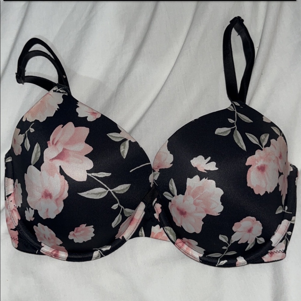 Pink bra!